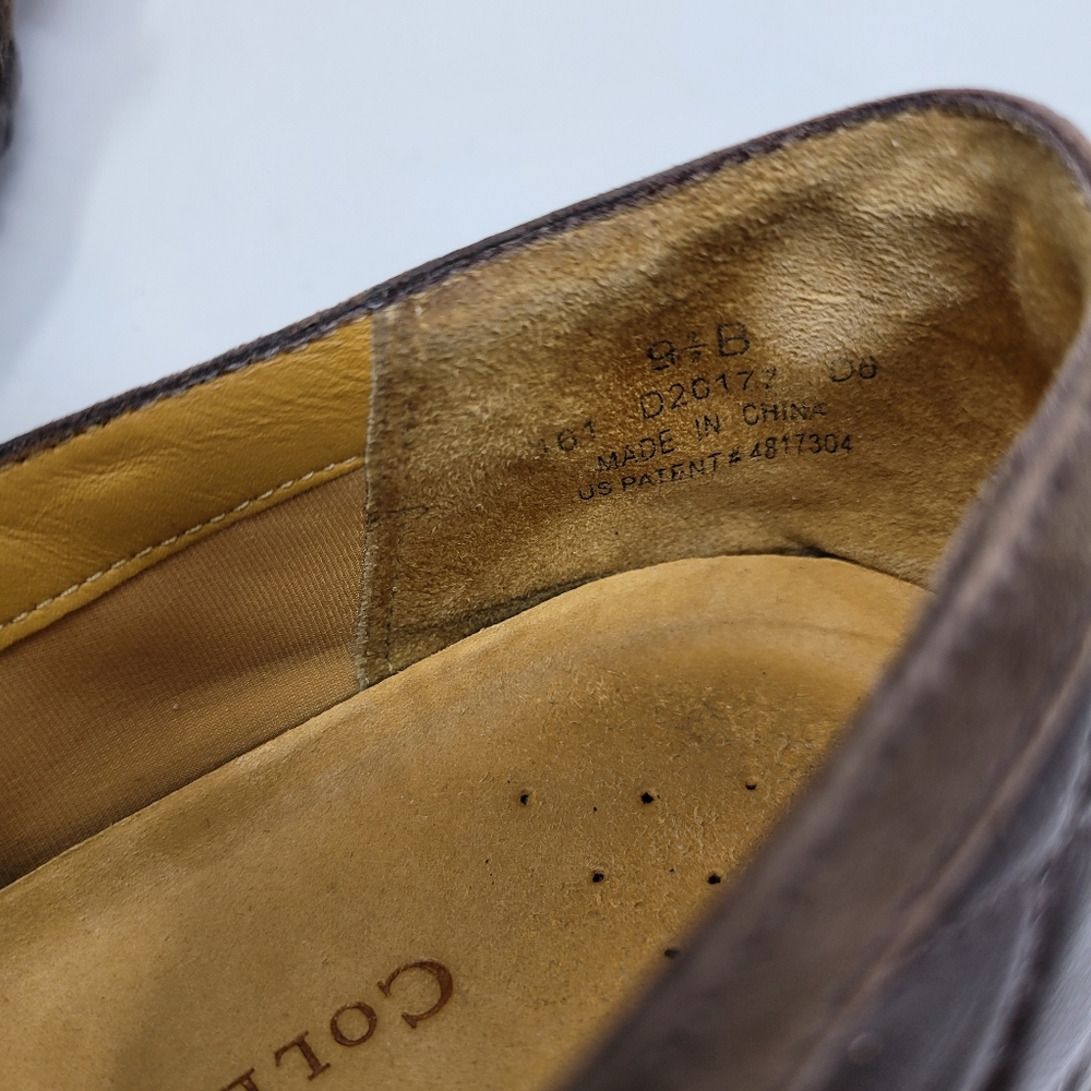 Cole Haan Nike Air Bria quilted brown mary jane - Picture 12 of 13